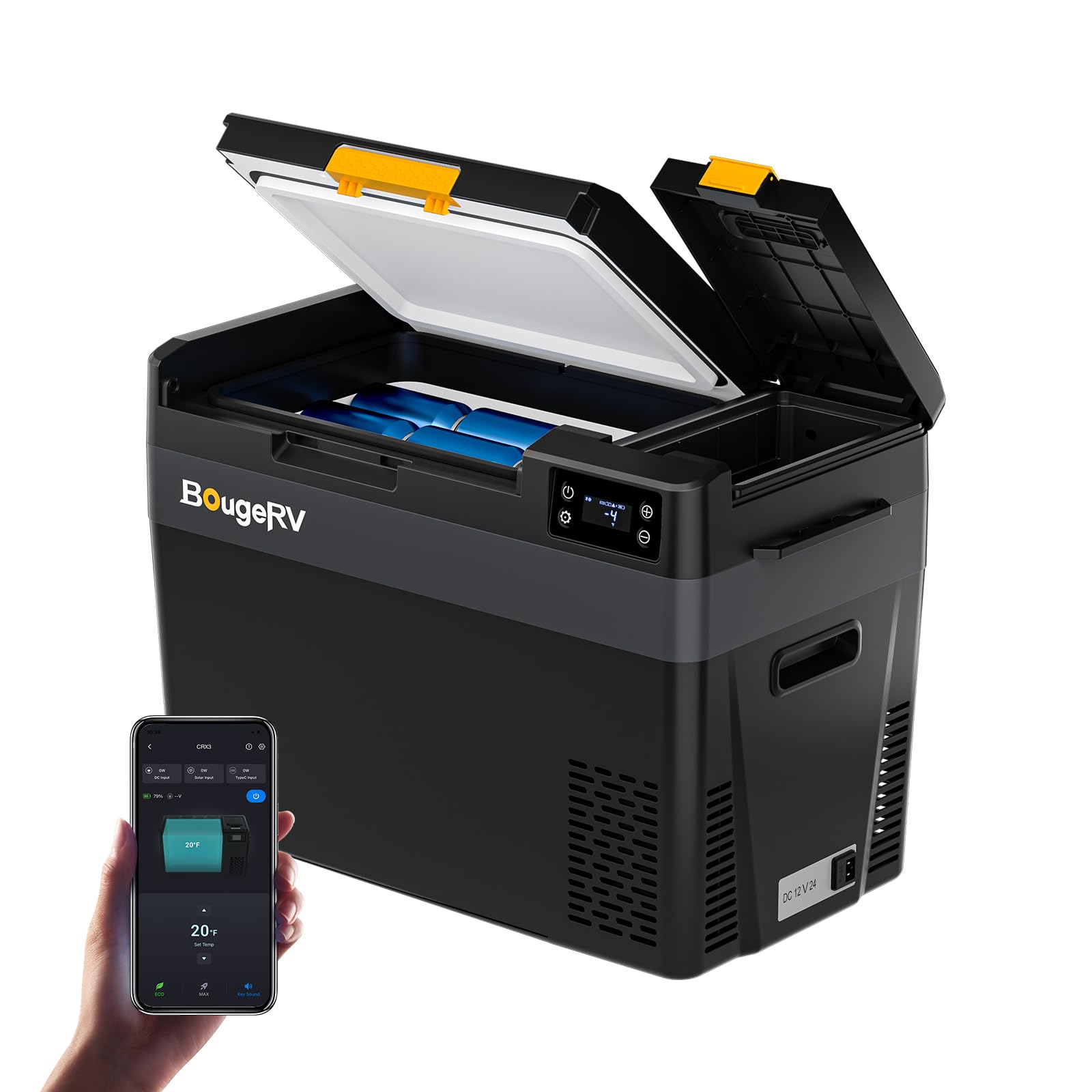 Amazon.co.jp: 【リン酸鉄バッテリー内蔵可能】BougeRV ポータブル